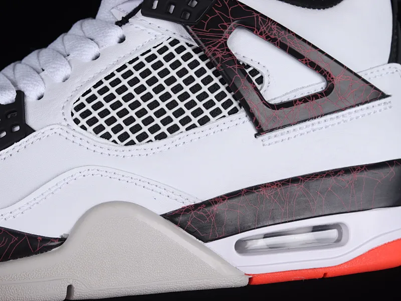 All categories Air Jordan Jordan series basketball shoes Air Jordan 4 X version Air Jordan IV Hot Lava AJ4 Joe 4 hot lava marble pattern 308497-116